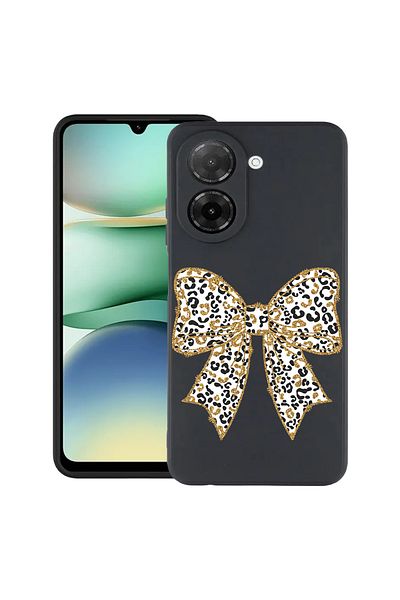 bestcase ® Slim Silicon Case For Xiaomi Redmi A5, Leopard Bow, 2030991 B 1873