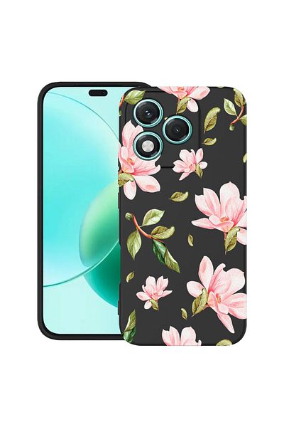 bestcase ® Slim Silicon Case For Honor 400 Lite, Flowers Collection, 2022870 B 496