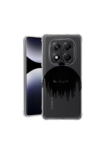 bestcase ® Anit Shock Case For Xiaomi Redmi Note 14 Pro 4G, Xmas Globe, 1997764 AS 1605