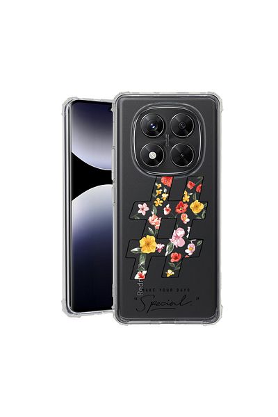 bestcase ® Anit Shock Case For Xiaomi Redmi Note 14 Pro 4G, Hashtag, 1997764 AS 1805