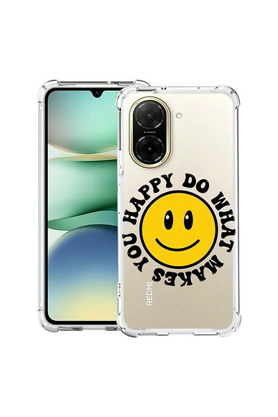 bestcase ® Anit Shock Case For Xiaomi Redmi A5, Happy Smiley, 2030996 AS 1813