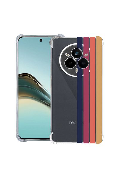 bestcase ® Anit Shock Case For Realme 14 Pro Plus, Retro Lines, 1997763 AS 1478