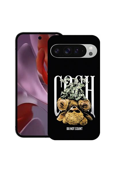 bestcase ® Slim Silicon Case For Google Pixel 10 Pro XL, Teddy Bear Money, 2036426 B 1460