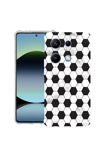 bestcase ® Anit Shock Case For Xiaomi Redmi Note 14S, Football Pattern, 1997762 AS 905