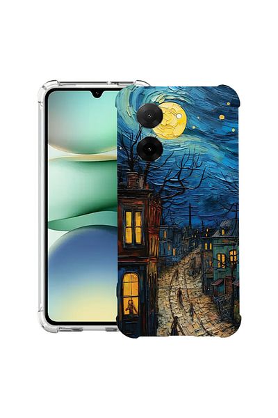 bestcase ® Anit Shock Case For Xiaomi Redmi A5, Van Gogh City Life, 2030996 AS 1282