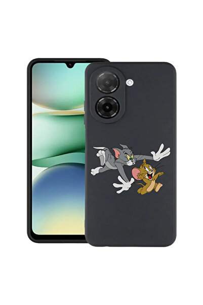 bestcase ® Λεπτή θήκη σιλικόνης για Xiaomi Redmi A5, Tom And Jerry, 2030991 B...