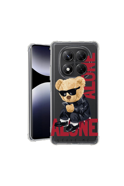 bestcase Carcasă antișoc pentru Xiaomi Redmi Note 15 5G, Ursuleț de pluș Leav...