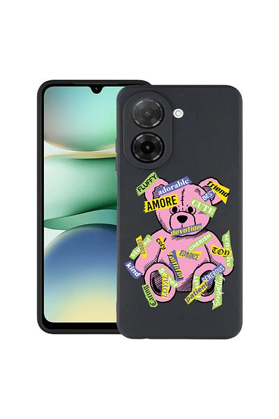 bestcase ® Slim Silicon Case For Xiaomi Redmi A5, Teddy Bear Amour, 2030991 B 1547