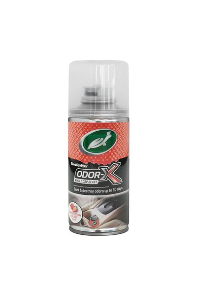Turtle Wax Odor-X Whole Car Blast – Sweet Berry Burst Scent, 100ml, Lasts up to 30 Days