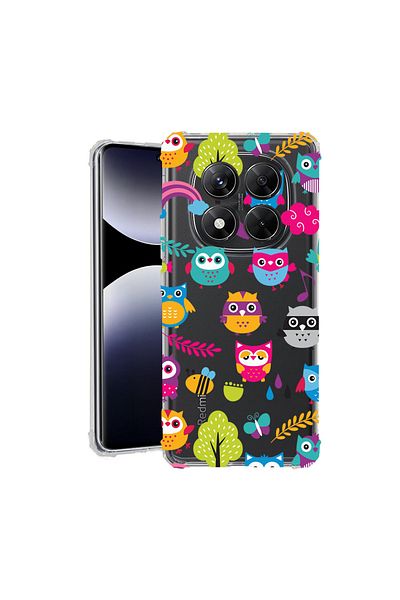 bestcase ® Anit Shock Case For Xiaomi Redmi Note 14 Pro 4G, Owl, 1997764 AS 43