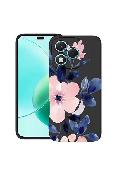 bestcase ® Slim Silicon Case For Honor 400 Lite, Pastel Colors Collection Flowers, 2022870 B 506