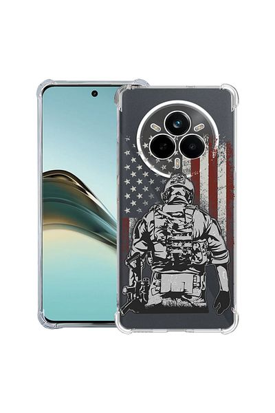 bestcase ® Anit Shock Case For Realme 14 Pro Plus, American Soldier, 1997763 AS 1832