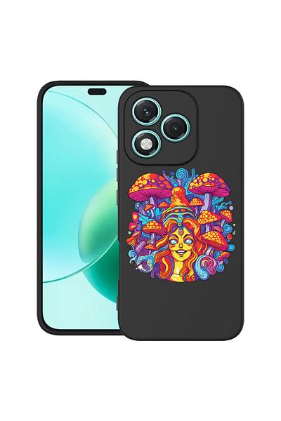 bestcase ® Slim Silicon Case For Honor 400 Lite, Dream Colors Mushrooms, 2022870 B 1510