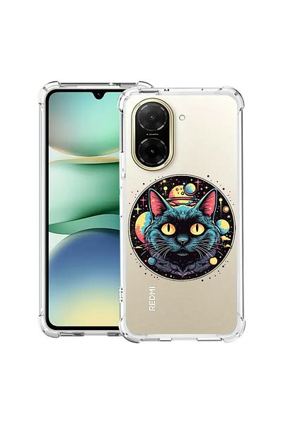 bestcase ® Anit Shock Case For Xiaomi Redmi A5, Mystic Black Cat, 2030996 AS 1506