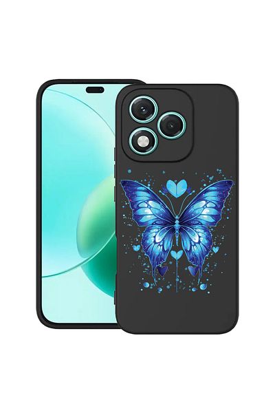 bestcase ® Slim Silicon Case For Honor 400 Lite, Blue Butterfly, 2022870 B 1586