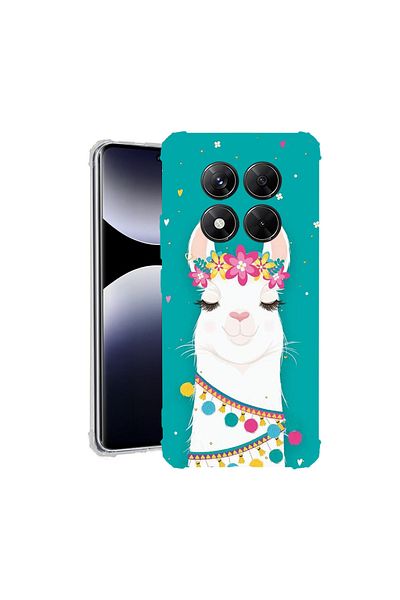 bestcase ® Anit Shock Case For Xiaomi Redmi Note 14 Pro 4G, Lovely Lama, 1997764 AS 248