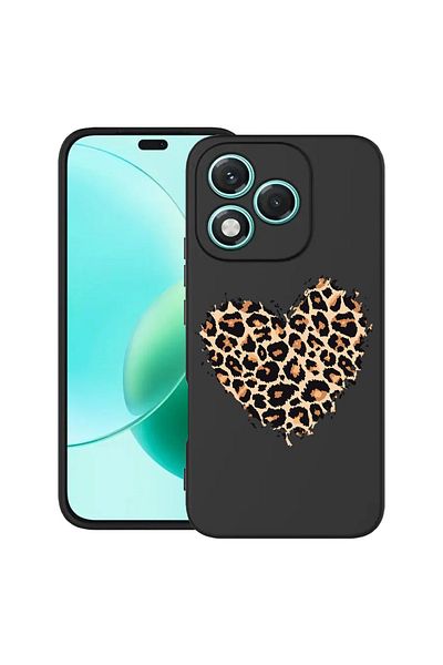 bestcase ® Slim Silicon Case For Honor 400 Lite, Leopard Heart, 2022870 B 761
