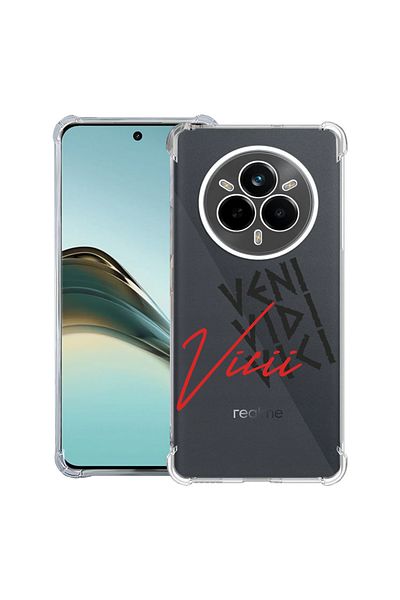 bestcase ® Anit Shock Case For Realme 14 Pro Plus, Veni Vidi Vici, 1997763 AS 1891