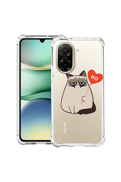bestcase ® Anit Shock Case For Xiaomi Redmi A5, Meme - Grumpy Says No, 2030996 AS 657