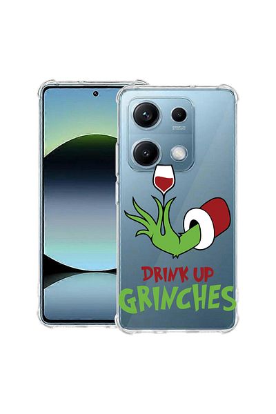 bestcase ® Anit Shock Case For Xiaomi Redmi Note 14S, Grinches - Drink Up, 1997762 AS 1604