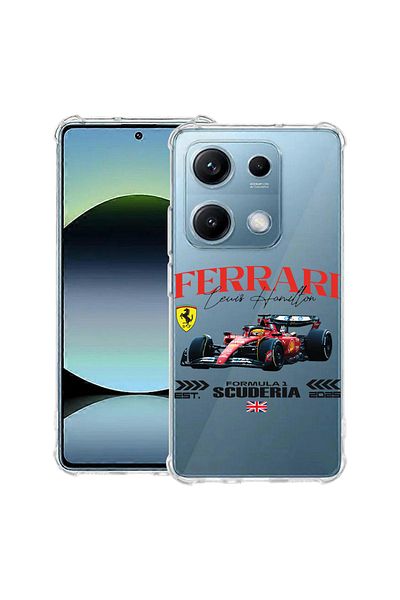 bestcase ® Anit Shock Case For Xiaomi Redmi Note 14S, Ferrari Scuderia, 1997762 AS 1862