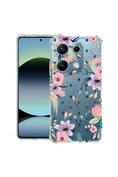 bestcase ® Anit Shock Case For Xiaomi Redmi Note 14S, Flowers Collection, 1997762 AS 495