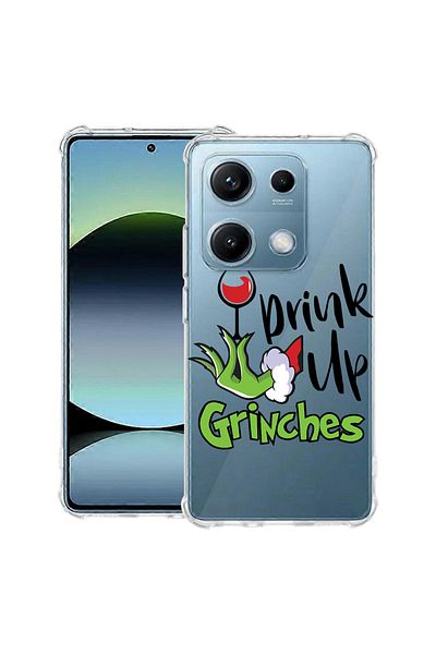 bestcase ® Anit Shock Case For Xiaomi Redmi Note 14S, Grinches - Drink Up, 1997762 AS 1601