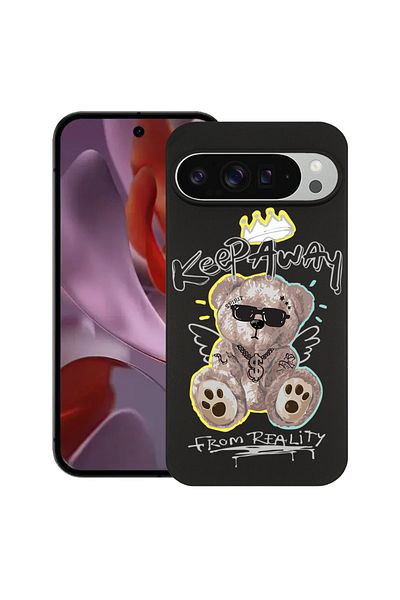bestcase ® Slim Silicon Case For Google Pixel 10 / Pixel 10 Pro, Teddy Bear Keep Away, 2030992 B 1562