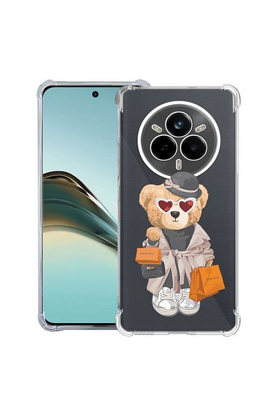 bestcase ® Anit Shock Case For Realme 14 Pro Plus, Teddy Bear Shopping, 1997763 AS 1458