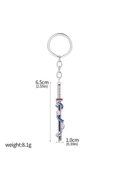 Choice3 بانداي k00616-06 أنيمي شيطان القاتل السيف سلسلة مفاتيح كيميتسو نو ياب...