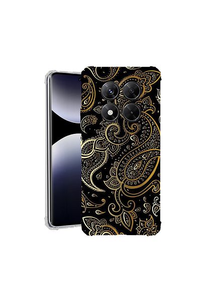 bestcase ® Anit Shock Case For Xiaomi Redmi Note 14 Pro 4G, Golden Pattern, 1997764 AS 1154