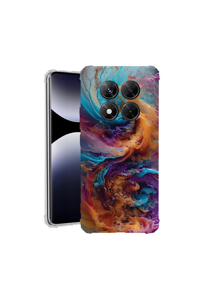 bestcase ® Carcasă Anit Shock pentru Xiaomi Redmi Note 14 Pro 4G, Culori lich...