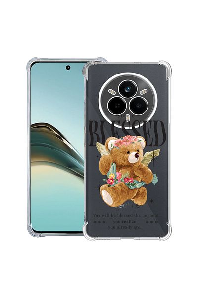 bestcase ® Anit Shock Case For Realme 14 Pro Plus, Teddy Bear Blessed, 1997763 AS 1561