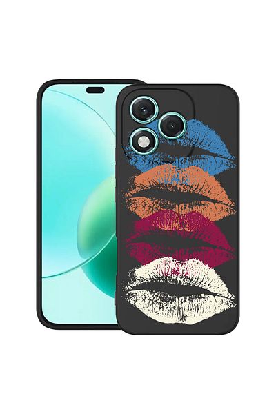 bestcase ® Slim Silicon Case For Honor 400 Lite, Kiss Kiss, 2022870 B 1807