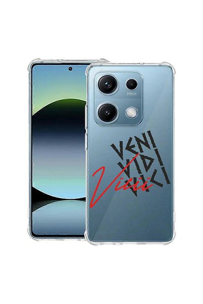 bestcase ® Anit Shock Case For Xiaomi Redmi Note 14S, Veni Vidi Vici, 1997762 AS 1891