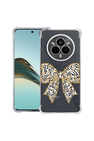 bestcase ® Anit Shock Case For Realme 14 Pro Plus, Leopard Bow, 1997763 AS 1873