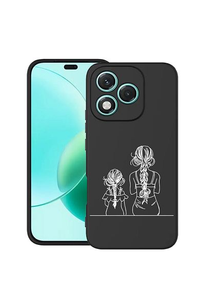 bestcase ® Slim Silicon Case For Honor 400 Lite, Mom And Daughter, 2022870 B 1048