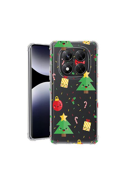 bestcase ® Anit Shock Case For Xiaomi Redmi Note 14 Pro 4G, Xmas Tree, 1997764 AS 309