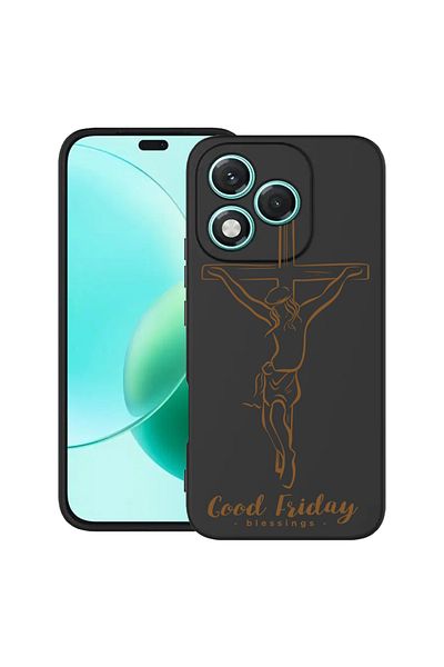 bestcase ® Slim Silicon Case For Honor 400 Lite, Good Friday Blessing, 2022870 B 1787