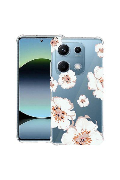 bestcase ® Anit Shock Case For Xiaomi Redmi Note 14S, Pastel Colors - Flowers, 1997762 AS 499