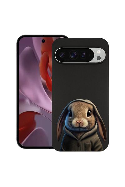 bestcase ® Slim Silicon Case For Google Pixel 10 Pro XL, Sweet Rabbit, 2036426 B 1798