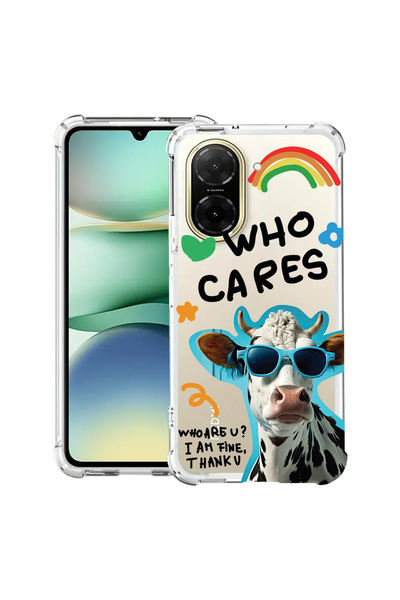 bestcase ® Carcasă Anit Shock pentru Xiaomi Redmi A5, Cool Cow - Cui îi pasă?...