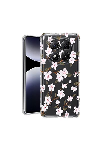 bestcase ® Anit Shock Case For Xiaomi Redmi Note 14 Pro 4G, Spring Flower, 1997764 AS 512