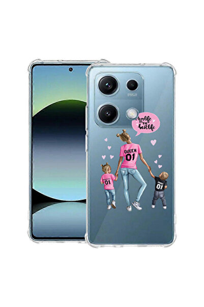 bestcase Carcasă antișoc pentru OPPO A6 Pro, cu design Mom Life Boy and Girl,...