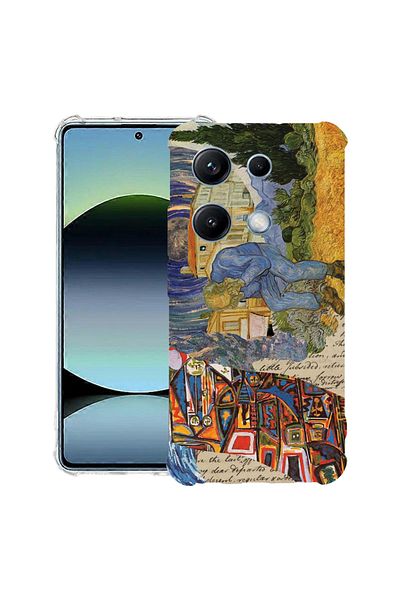 bestcase ® Anit Shock Case For Xiaomi Redmi Note 14S, Van Gogh Style, 1997762 AS 1275