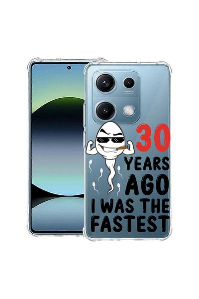 bestcase ® Anit Shock Case For Xiaomi Redmi Note 14S, 30 Years ago, 1997762 AS 1898