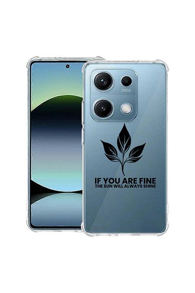 bestcase ® Anit Shock Case For Xiaomi Redmi Note 14S, If you are fine, 1997762 AS 1470