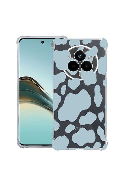 bestcase ® Anit Shock Case For Realme 14 Pro Plus, Blue Cow, 1997763 AS 788