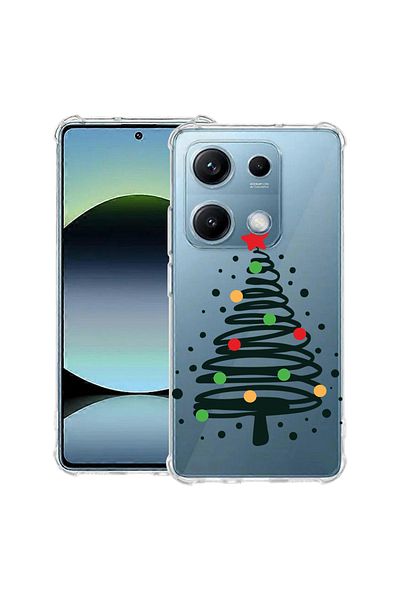 bestcase ® Anit Shock Case For Xiaomi Redmi Note 14S, Crhistmas Tree, 1997762 AS 1608