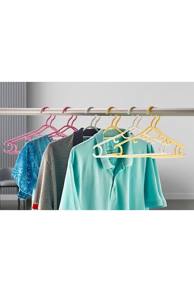 Beray 36 Pieces Royal Clothes Hangers - Mixed Color